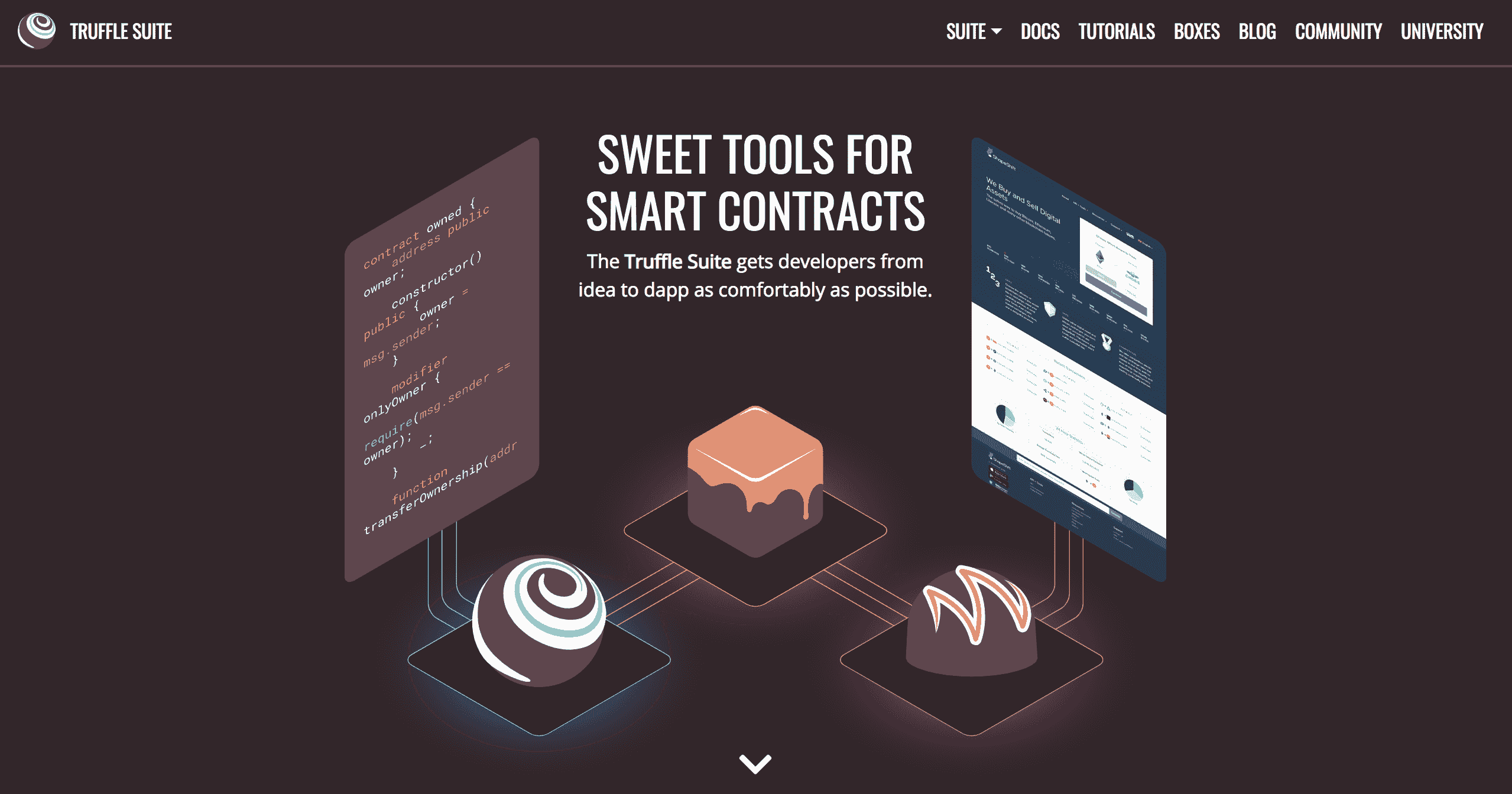 Truffle Blockchain Smart Contract Development Framework