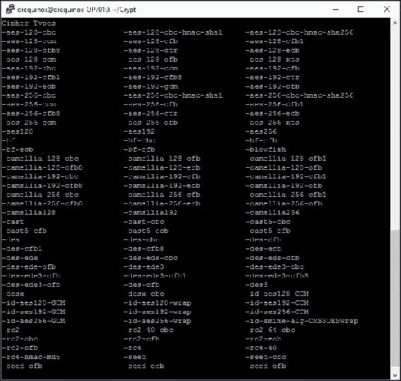 An OpenSSL example of how to encrypt and decrypt using AES