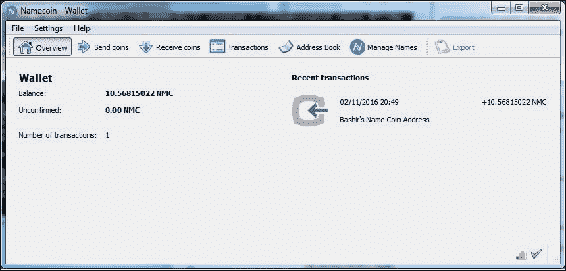 Obtaining Namecoins
