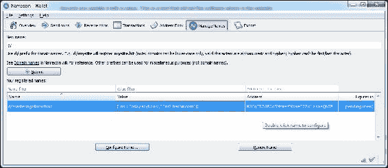 Generating Namecoin records